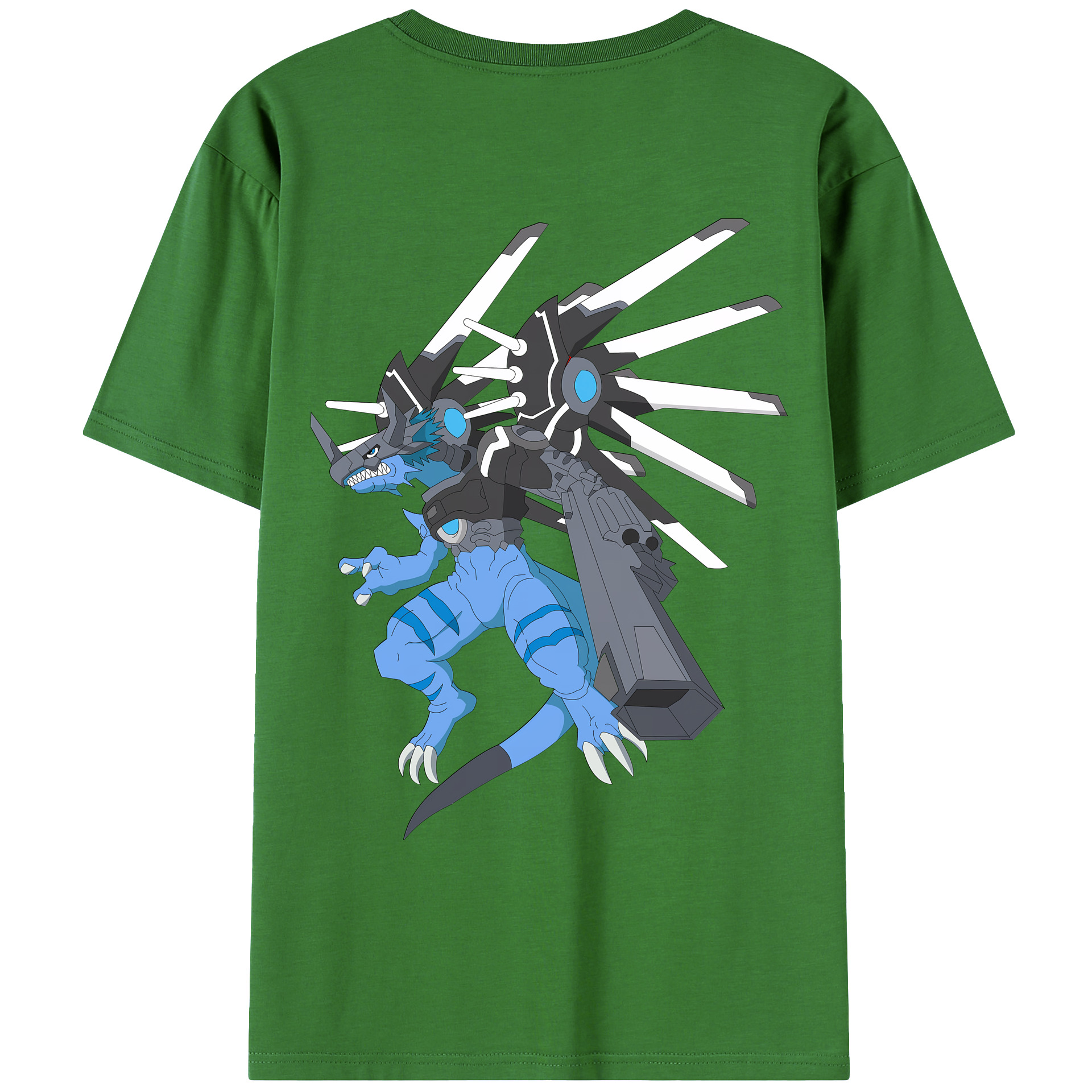 （画像用） Digimon デジタルモンスター/デジモン レディース半袖Tシャツ(バックプリント)